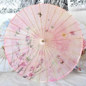Blossom Butterfly Oiled Paper Umbrella