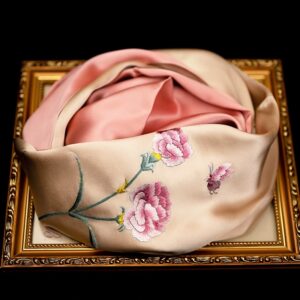 Carnation pattern 1# (hand-embroidery)