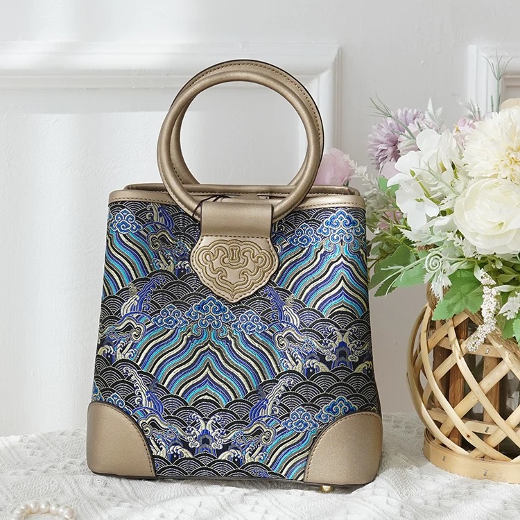 Intangible Cultural Heritage Yunjin Brocade Handbag 2#