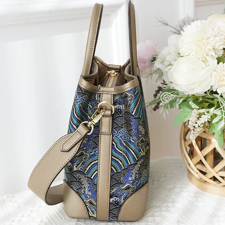 Intangible Cultural Heritage Yunjin Brocade Handbag 2# - Image 4