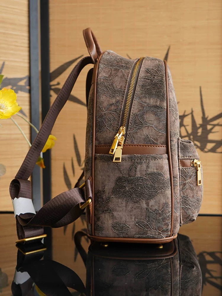 Guangdong Gauze Vintage Backpack - Image 2